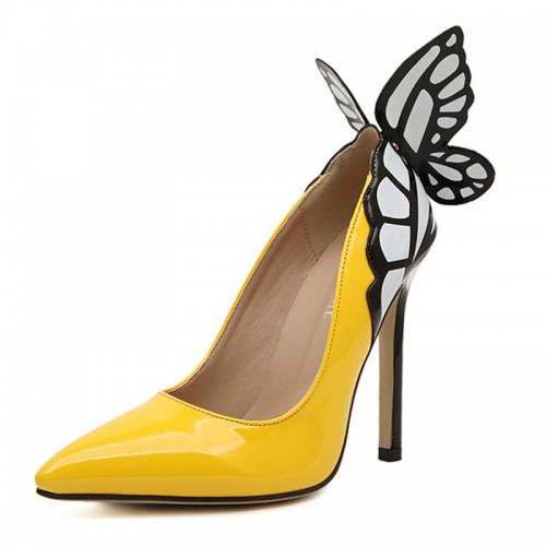 Butterfly Inspired Covered Heels